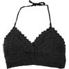GURU SHOP Top da spiaggia hippie, da donna, verde, cotone, taglia: 36, Nero , 42