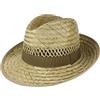 Cappellishop Ringraziamento per il Raccolto cappello da giardiniere cappello fedora paglia 57 cm - natura