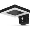 REV 2023001300 LED Solar Wandleuchte Square Schwarz