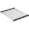 GROHE Griglia Scolapiatti pieghevole grande, 450 x 348 mm, acciaio inossidabile, lavabile in lavastoviglie, Acciaio Inox, 40856SD0