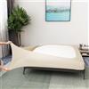 Alyvia Spring Box Spring Cover Full Size - Gonna da letto a 4 lati in jersey e tessuto elasticizzato per hotel e casa, colore: Beige