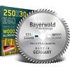 Bayerwald Werkzeuge Bayerwald HM - Lama per sega circolare Ø 250 mm x 30 mm x 60 Z (per legno tenero, legno duro, ecc.)