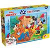 Liscianigiochi Lisciani Giochi- Mickey Mouse And Friends Disney Puzzle DF Supermaxi, 108 Pezzi, Multicolore, Taglia Unica, 31740
