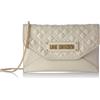 Love Moschino Borsa A Spalla, BORSA A SPALLA Donna, Bianco, Taglia unica
