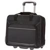 Amazon Basics borsa per laptop, con rotelle fluide e tasca frontale facile da aprire, manico telescopico, Leggera, per laptop fino a 15.6 in (39.6 cm), Nero