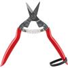 Zerodis Forbici da potatura per giardino professionali per potatori Lame Acciaio inossidabile, Cesoie da potatura, Disposizione dei fiori, Taglio delle piante, Raccolta dei frutti(Curved Blade)
