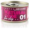 Generico Natural Code Cibo Umido Per Cane Cani Dog al gusto Agnello E Patate 12 LATTINE DA 90GR CADAUNO