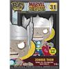 Funko Loungefly Large Enamel Pin MARVEL: ZOMBIE THOR - Thor - Marvel Zombies Spille Smaltate - Spilla da Collezione Carina - per gli Zaini & Borse - Idea Regalo - Merchandising Ufficiale