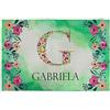 LolaPix Tovaglia Compleanno Personalizzata con Nome. Regalo Personalizzato. Tovaglia individuale. Diversi disegnie. Fiori