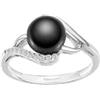 Ceranity - Anello in Argento 925, zirconi, T50-1-12/0079-N, Ceramica, Zirconia, Ceramica, Zirconia cubica