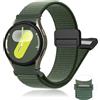 YuiYuKa Cinturino Nylon Magnetico Un Clic per Samsung Galaxy Watch 7 6 5 4 FE 40mm 44mm/Watch 6 Classic 47mm 43mm/5 Pro 45mm/4 Classic 46mm 42mm Uomo/Donna,Cinturino Sportivo 20mm per Galaxy Watch 7 FE 6 5 4