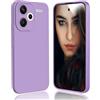 DESSEN Cover per Xiaomi Redmi Note 13 Pro+ Plus 5G - Silicone Custodia Antiurto Protezione Fotocamera Case Sottile e Morbida TPU Bumper Antishock Anti-Impronte, Viola