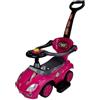 BSD Baby Car - Auto per bambini 381 Mega Car Deluxe Pink - Spingere - Giocattolo da tirare - Ride-On - Attivita giocattolo