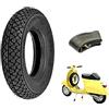 ECOVELO PNEUMATICO UNION 3.00-10 46J + CAMERA COPERTONE COMPATIBILE CON VESPA 50 SPECIAL PK 50