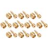 KIMISS Magura Inserto Ago Oliva Testa Mt5 Lega di Rame 10 Set Olio Ago Oliva Testa Bikeraulic Tubo Freno A Disco Oliva Inserto per
