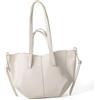 XUANXIE Tote Bag - Borsa a mano da donna, grande, in pelle, borsa a tracolla grande con manici, borsa a tracolla da donna, borsa a tracolla per shopping, viaggi, bianco