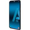 Samsung Galaxy A40 Smartphone, Display 5.9 Super AMOLED, 64 GB Espandibili, RAM 4 GB, Batteria 3100 mAh, 4G, Dual Sim, Android 9 Pie, [Versione Italiana], Nero