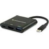 Conceptronic Docking station Conceptronic DONN01B 3in1 Usb-C 60W Nero [DONN01B]