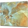 Concept Crystal Tagliere in VETRO temperato - Proteggi-piano di lavoro e spianatoia - Copri-piano cottura - pezzo UNICO (60x52cm) o DUE pezzi (30x52cm ognuno); D21 Marmi 1 Serie