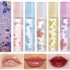 BoloShine 6 Pezzi Olio Labbra, Profumo Floreale Roll On Lip Gloss, Lucidalabbra Trasparente Volumizzante, Lip Oil Set Rimpolpante Idratante Lunga Durata, Rossetto Liquido Lucido per Donne e Ragazze