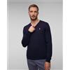 Polo Ralph Lauren Maglione Blu Scuro Con Lana Da Uomo Polo Ralph Lauren