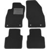 ASC Tappetini Auto Compatibili con Opel Corsa D 2006-2014, Moquette, Bordo Antiscivolo, Battitacco in Gomma