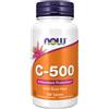 Now Foods Vitamina C-500 mg con Rosa Canina 100 Compresse