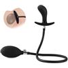 GKLWEJ Plug anale gonfiabile, plug gonfiabile in silicone liquido con pompa