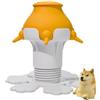 Generic Mangiatoia per latte per animali domestici, 300 ml, biberon in silicone per allattamento, per cuccioli, gattini, conigli, cani, gatti
