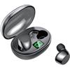 Generic Auricolare Bluetooth Wireless Cuffie Touch Control K20 (nero)