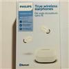 PHILIPS 2000 SERIE TAT2205WT/00 AURICOLARI WATERPROOF WIRELESS WIFI BIANCO NUOVE