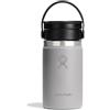 Hydro Flask - Wide Flex Sip Lid Coffee 355 ml (12 oz) - Ermetico, Isolato, Compatibile con Portabicchieri - Mantiene le Bevande Fredde per 24 Ore & Calde per 12 Ore - Birch