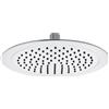 Schläfer 136020 | Soffione Doccia Tondo in Ottone Cromato da 25cm, Design a Pioggia Anticalcare ad Alta Pressione in Abs, Ideale per Cabina Doccia Monsun de Lux con Snodo Regolabile Universale G