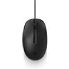 HP Mouse 125 Wired, Ambidestro, USB tipo A, Nero 265A9AA