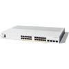 Cisco Catalyst 1300, Gestito, L2/L3, Gigabit Ethernet (10/100/1000), Supporto Power over Ethernet (PoE), Montaggio rack C1300-24P-4G