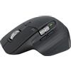 Logitech MX Master 3S, Mano destra, Laser, RF senza fili + Bluetooth, 8000 DPI, Grafite 910-006559