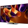 Lg Smart TV 55 Pollici 4K Ultra HD Display OLED Evo Sistema Web OS DVBT2/C/S2 Classe F colore Argento - OLED55G46LS