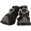 Puppia pamd-sh068 Houndstooth Scarpe, L, Nero