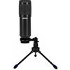 Celly, Microfono Streaming Star, Linea Sparco, Microfono Pc con Filtro Anti-Vento, Ottimo per Gaming Online, con Supporto a Inclinazione Regolabile, 20Hz - 20KHz, Pattern Cardioide, Cavo 1.5m USB