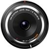 OM SYSTEM Body Cap Obiettivo 9mm 1:8.0 Fisheye, adatto a tutte le fotocamere MFT Olympus, Panasonic, nero