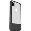 OtterBox 78-52379 Slim Bundle, Set Cover Antiurto Sottile e Proteggi Schermo in Vetro Temperato Performance Glass, Retro per iPhone Xs Max, Grigio