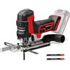 Einhell Professional seghetto alternativo a batteria TP-JST 18/135 Li BL Power X-Change (18 V, profondità taglio 135 mm su legno, altezza sollevamento 26 mm, Brushless, incl. 3 lame, batteria esclusa)