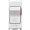 VIMAR SPA Interruttore MT 1P+N C10 120-230V bianco - VIW 14405.10