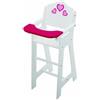 The New York Doll Collection Seggiolone per bambole in legno con bavaglino per bambole da 18 pollici / 46 cm - Accessori per bambole adatto a e our generation