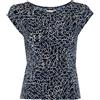 CHANEL Pre-Owned - T-shirt con stampa CC 2006 - Donna - nylon/spandex/elastam - 38 - Blu