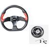 Autokit Volante + Mozzo COMPATIBILE con Panda 141A Sterzo Volanti sportivo manubrio