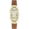 Anne Klein - Orologio da polso da donna, con cinturino in pelle, AK/3752, Marrone Miele/Oro