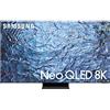 Samsung TV Neo QLED QE75QN900CTXZT, Smart TV 75" Serie QN900C perfetto per il Gaming, Neo QLED 8K UHD, Dolby Atmos, Alexa e Google Assistant integrati, Titan Black, 2023, DVB-T2