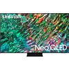 Samsung TV Neo QLED QE75QN90BATXZT, Smart TV 75" Serie QN90B, Neo QLED 4K UHD, Alexa e Google Assistant integrati, Titan Black, 2022, DVB-T2