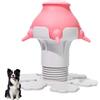 Generic Mangiatoia per cuccioli multipli - 300 ml in silicone per cuccioli | regolabile in altezza biberon per cuccioli, cani, gattini, conigli